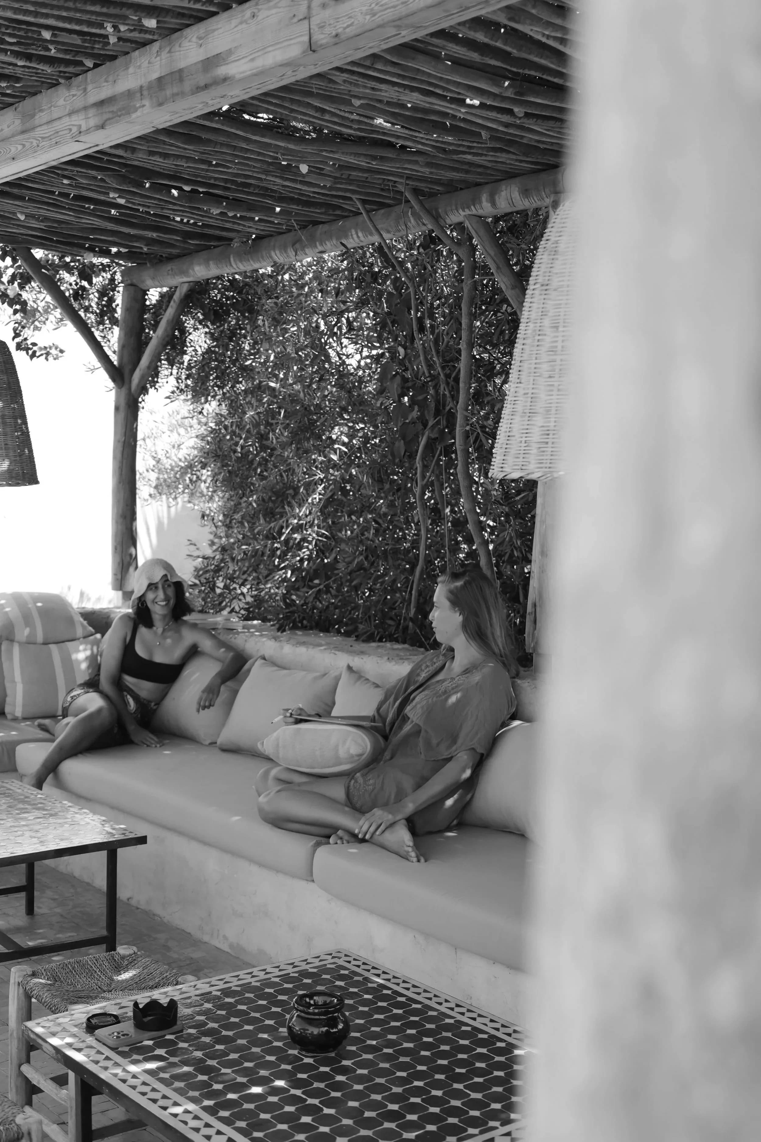 women in community at a ryme retreat